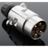ENCHUFE METALICO DE REMOLQUE DE 7 POLOS 12V