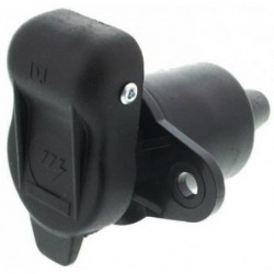 Toma de enchufe DIN 9680 de 3 polos 12V para panel.
