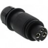 Toma de enchufe DIN 9680 de 3 polos 12V aereo