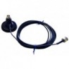 Mini base magnética RB-16 conector BNC