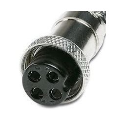 Conector de 4 pins del micrófono dinámico Telecom EMC-402.
