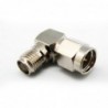 Adaptador SMA macho / hembra acodado