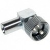 Conector CN macho para bases de antena SIRIO.