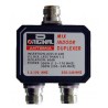 Duplexor 1.3-170MHz / 350-540 MHz conectores tipo N