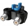 Conmutador coaxial de dos posiciones con conectores pl 239 D-original AV-SW2M