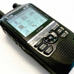 Transceptor doble banda para radioaficionados ICOM ID-52E D-Star FM Bluetooth y GPS
