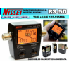 Medidor digital de potencia y ondas estacionarias para VHF y UHF NISSEI RS-50