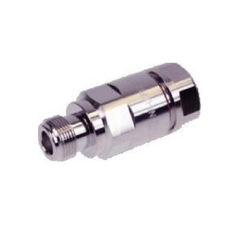 Conector N hembra SPINNER para cables coaxila de ½” Conector N hembra SPINNER para cables coaxila de ½”