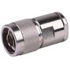 Conector N macho para cable RF400 / LMR400 / RG213 / RG8