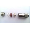 Conector N macho para cable RF400 / LMR400 / RG213 / RG8