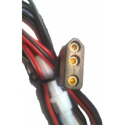Cable de Alimentación Emisora CB 27 con conector de mechero y clavija de 3 pins