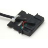 Conector del cable de programación para emisoras Motorola mototrbo DM3600, DM3601