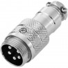 Conector macho de 5 pins aéreo para micrófono