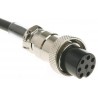 kenwood mc-44 pastilla ptt con teclas basicas para transceptores kenwood conexion 8 pins rosca