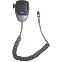Micrófono dinámico para emisoras y sistemas de comunicaciones Telecom EMC-402.
