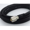 4,5m de cable coaxial de bajas pérdidas DIAMOND DQM450
