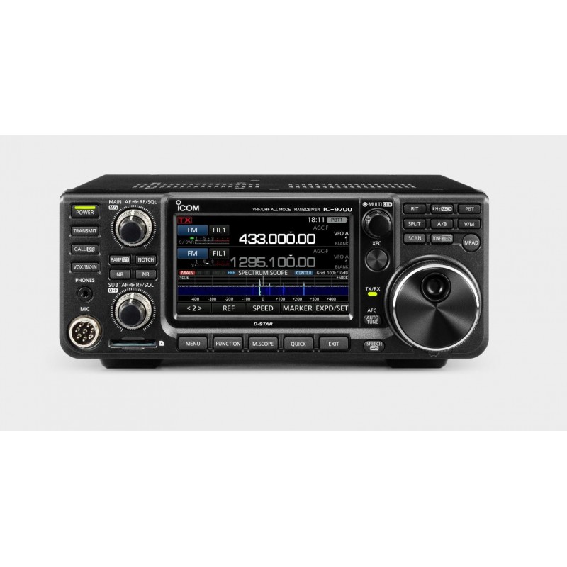 transceptor para radioaficionado de VHF y UHF con 1200 Icom IC-9700