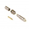 Conector FME hembra para cable RG-58 (crimpar)
