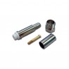 Conector FME hembra para cable RG-58 (crimpar)