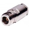 Conector N hembra montaje rapido para lmr400 rg213 rg8