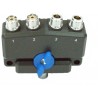 D-Original AV-SW4MIX conmutador 4 posiciones conectores 2 PL y 2 N