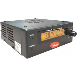 Fuente de alimentación TELECOM AV-830-DP con voltimetro y amperimetro digitales