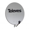 plato parabólico off-set 80Cm blanca Televes 790101