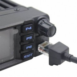 Conector micrófono ANYTONE AT-D578UV Plus Emisora digital DMR