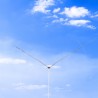 Antena dipolo rígido en v para HF 5 bandas 40, 20, 15, 10 y 6 metros
