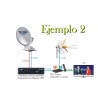 Instalación de TDT por satélite para caravana o autocaravana con antena parabólica automática más antena terrestre de TDT.