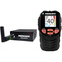 EMISORA DE CB 27MHz PRESIDENT WILLIAM II