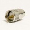 Conector PL 259 (pin dorado)  para RG-213 / RG-11 / RG-8 / RF-400