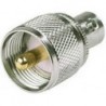 Adaptador BNC Hembra a PL Macho