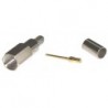 Conector FME macho para cable RG-58 (crimpar)