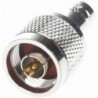 Adaptador BNC Hembra a N Macho