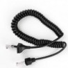 Cable rizado para microfono emisoras Kenwood (8 CONDUCTORES)