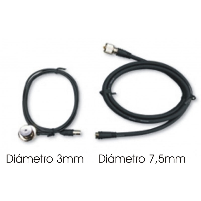 Base Diamond SLM150 con cable de baja perdida Diamond DQM450 Base Diamond SLM150 con cable de baja perdida Diamond DQM450