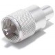 Conector PL 259 (plata) RG-58/Aircell-5 